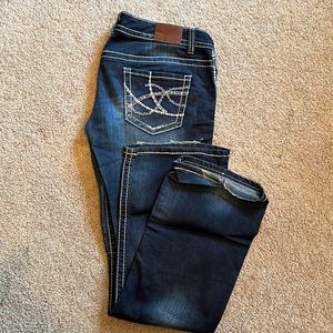 Maurice’s jeans - they look very similar to the silver brand